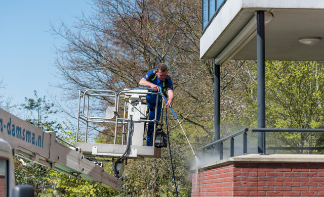 Gevelreiniging en hydrofoberen